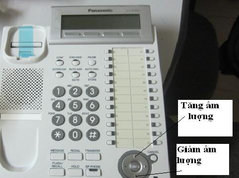 Cách chỉnh chuông điện thoại bàn Panasonic